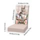 thumbnail image 3 of CaiYueKe Easter Bunny Chair Covers, Festive Dining Chair Decor for Holiday Party Spring Home Decorations, Washable Polyester Slipcovers for Kitchen Table Celebration Gathering, 3 of 7