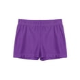 thumbnail image 4 of Oyolan Kids Gymnastics Dance Shorts Girls Tumbling Athletic Shorts Hot Short Pants Ballet Bottoms Purple 6, 4 of 4