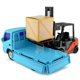 thumbnail image 4 of Big Daddy Trucks Combo: Friction-Powered Forklift & Pickup Truck with Extendable Loader and Cargo Boxes, 4 of 5