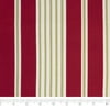 Waverly Inspirations 45" x 2 yd 100% Cotton Striped Precut Sewing & Craft Fabric, Red