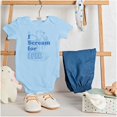 thumbnail image 3 of I Scream For Icee Vintage Polar Bear Romper Boys or Girls Infant Baby Brisco Brands 12M, 3 of 6