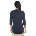 thumbnail image 2 of DEVON & JONES DP188W LADIES' PERFECT FIT TAILORED OPEN NECKLINE TOP, 2XL, NAVY, 2 of 3