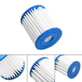 thumbnail image 4 of Allume 2Pcs Type H Easy Set Cartouche Filtre Remplacement pour Intex 29007E pour Piscines hors Sol Blanc, 4 of 11