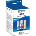 thumbnail image 4 of Epson T522 Ink Bottle Combo Pack - Cyan/Magenta/Yellow, 4 of 5