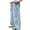 Light Blue, variant on SRZYMJ Boys Baggy Jeans for Boys Straight Wide Leg Denim Pants Kids Casual Elastic Waist Loose Trousers Pockets Cargo Pants Light Blue 8-9 Years