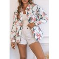 thumbnail image 4 of ABPHQTO Chaqueta vaquera de mujer con botones y estampado tie-dye de estrellas blancas, 4 of 5