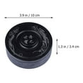 thumbnail image 3 of 1pc Creative Inkstone with Lid Painting Round Inkslab Calligraphy Ink Stone (Black), 3 of 6