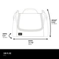 thumbnail image 2 of BUILT Oxford All Day Adult Reusable Lunch Bag Sage Green, 2 of 9