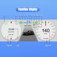 thumbnail image 6 of 6.8-inch Dashboard Left/Right Turn Signals Total Mileage Speed Real Time Display Fit for CarPlay and Android Auto Intelligent Dashboard for Model Y 2019-2025 and for Model 3 2021-2025, 6 of 11