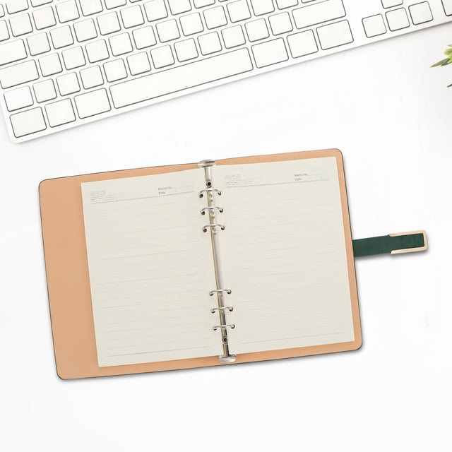 FESTFENDS Journal Para Oficina Con Hojas Desmontables Y Simple Estilo Profesional