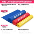 thumbnail image 2 of xianyou-Resistance Bands for Working Out, Exercise Bands for Physical Therapy, Stretch, Recovery, Pilates, Rehab, Strength Training and Yoga Starter Set, 2 of 4