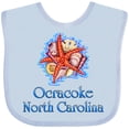 thumbnail image 3 of Inktastic Ocracoke, North Carolina Boys or Girls Baby Bib, 3 of 4