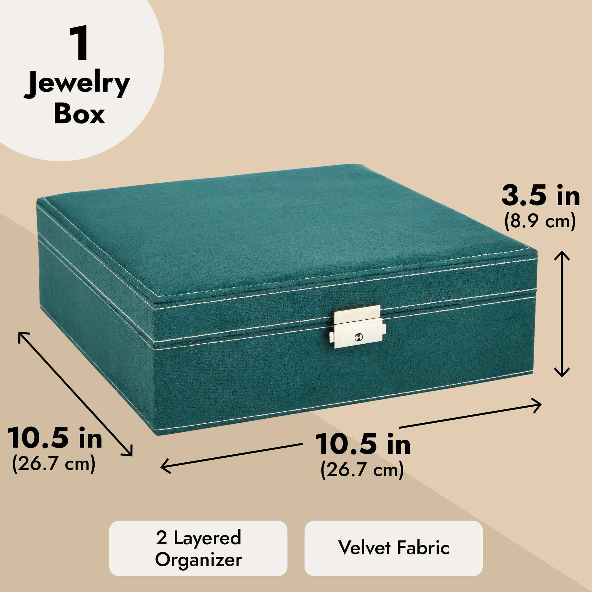 Plush Velvet Travel Jewelry Box … curated on LTK