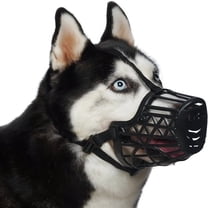 GASTROPOD Basket Dog Muzzle for Large Medium Small Dogs, Cage Muzzles to Prevent Biting Chewing Licking Scavenging, Mouth Cover with Adjustable Strap for Vet Visits, Grooming, Walking