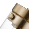 thumbnail image 4 of Nuvo Lighting Intersection 1 Light Mini Pendant Burnished Brass with Clear Glass - Burnished Brass, 4 of 4