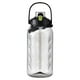 thumbnail image 2 of Botella de agua grande de 74 oz - garrafa deportiva de plástico de 2200 ml para gimnasio y senderismo, impermeable con cerradura, envase portátil para bebidas, verde/negro/blanco, 2 of 6