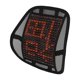 thumbnail image 1 of Almohada Lumbar de Masaje de Beads de Bambú para Asiento de Automóvil Unique Bargains 40x43cm Malla Negro Marrón 1 Pc, 1 of 6
