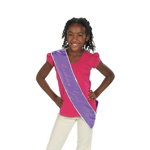 Birthday Girl Sash Apparel Accessories 1 Piece