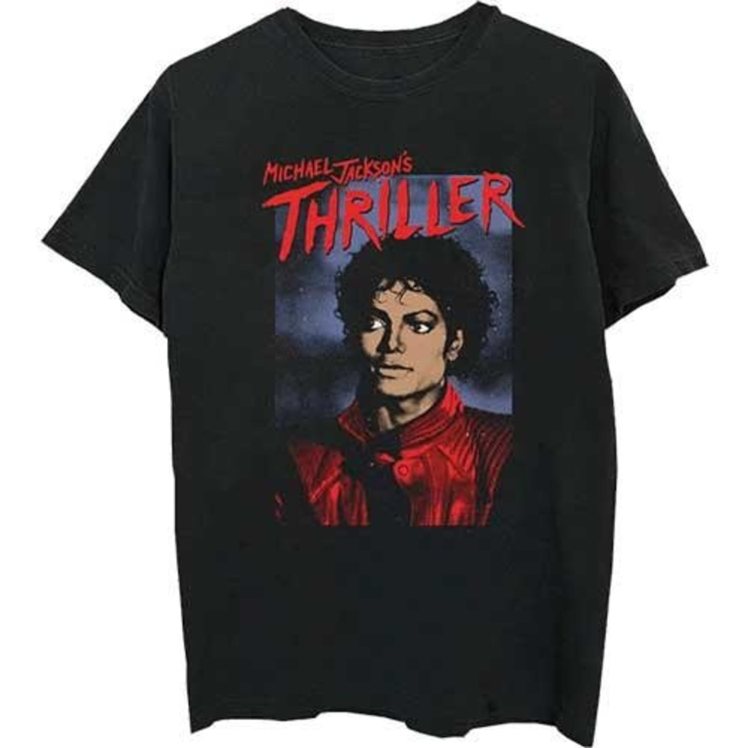 Michael Jackson Adult Thriller Pose T Shirt Black M