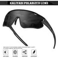 thumbnail image 3 of KALIYADI Polarized-Sunglasses Men Polarized Cycling-Sunglasses: Sports Sun Glasses for Running Cycling UV400 Protection, 3 of 7