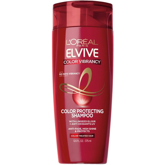 L'Oreal Paris Elvive Color Vibrancy Protecting Shampoo, Squeeze, 12.6 fl oz