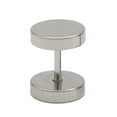 thumbnail image 2 of Naierhg Stud Earrings Simplicity Decoration Non-allergic Round Men Ear Studs Birthday Gift, 2 of 8