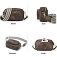 thumbnail image 6 of Crossbody Bags for Women Vegan Leather Purse Shoulder Handbags with Wide Strap, 6 of 6
