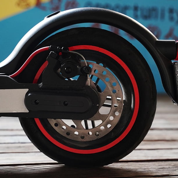 Calcomanías para ruedas de scooters Adhesivo reflectante protector de cubo de rueda de scooter eléctrico para Xiaomi M365 Pro 1s FLhrweasw Nuevo