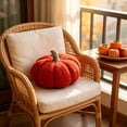 thumbnail image 5 of MMJ Throw Pillows Pumpkin Shape Modern Soft Cozy Cushion Fall Harvest Living Room Sofa Couch Bedroom Home Decor, 5 of 6