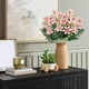 thumbnail image 4 of Piezas de Flores Artificiales, Hortensias, Plantas, Ramo, Adorno para Decoración Del Hogar, Habitación de Hotel, Escritorio, Jarrón, Decoración para Fiesta de Boda, 4 of 5