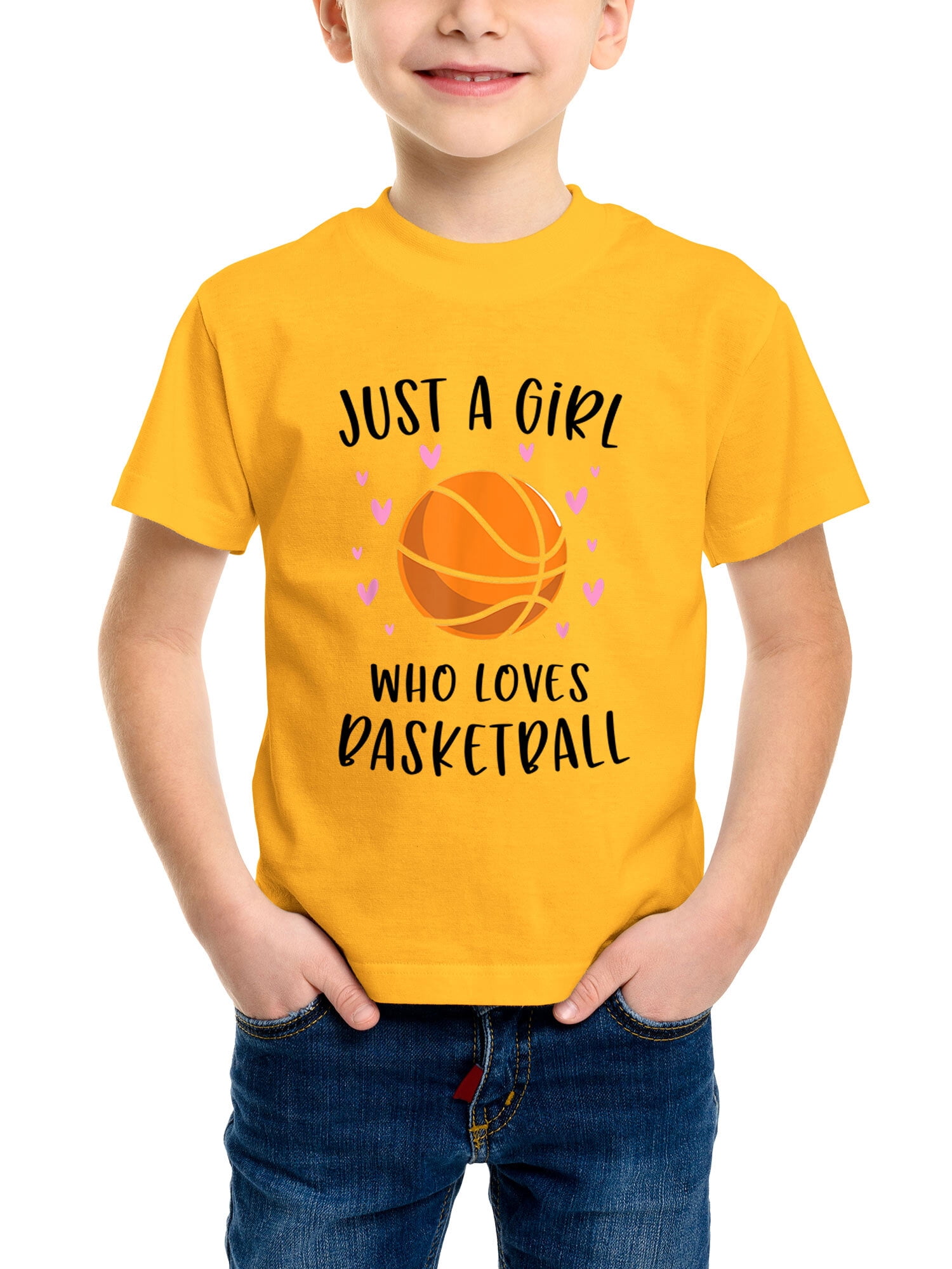 Basketball Children's Kids Childs Novelty T Shirt 