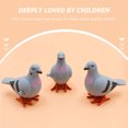 thumbnail image 3 of 4Pcs Cartoon Pigeon Toy Wind Up Pigeon Adorable Wind Up Toy Simulation Pigeon Toy (Random Color), 3 of 9