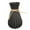 Black, variant on YUEHAO Flower Pots Clearance Vase Plastic Decoration Flower Home Retro Flower Vase Flower Arrangement Home Decor Black
