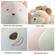 thumbnail image 5 of Vogacara Anime dibujos animados lindo Animal muñeca creativa juguete para regalo juguete jugar felpa movible moda lindo cumpleaños almohadas Animales de peluche y juguetes de peluche Caqui 40CM Vogacara FN011700-02, 5 of 6