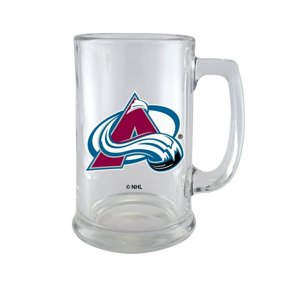 STEINE À BIÈRE 15OZ LNH COLORADO AVALANCHE OFFICIELLEMENT LICENCIÉE