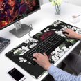thumbnail image 2 of Long Mouse Pads for Desk,Pioneer Flower Floral Print Pattern Desk Mats on Top Of Desks, Desk Mouse Pad Extra Large with 3mm Non-Slip Base and Stitched Edge for Gaming,Office,Work,Home 31.5"x15.7", 2 of 6