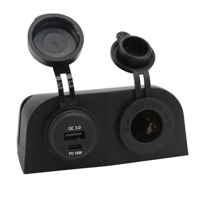 Car Power Outlet Socket,Dual Port Car Charger Car Charger Adapter Dual Port Charging Socket Exceptional Value