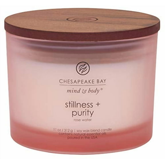 Chesapeake Bay Candle Scented Candle, Stillness Purity (Rose Water), Coffee Table