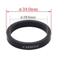 thumbnail image 2 of 6PCS Headset Spacer Bike Handlebar Stem Spacers Aluminum Alloy Headset Stem Spacer Set 1/8-Inch Stem for Road Bikes 2MM 3MM 5MM 10MM Black, 2 of 10