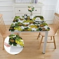 thumbnail image 2 of BANET Autumn Theme Square Tablecloth,Stain Wrinkle Resistant Reusable Washable Print,for Kitchen Party Wedding white, 2 of 8