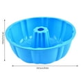 thumbnail image 4 of activity Bunte Cake Pan Silicone Fluted Cake Molds Nonstick and Quick Release Baking Pans, Bakeware for Cake Jello Bread and More Baked Goods, 4 of 7