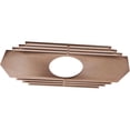 thumbnail image 2 of 26"W x 13"H x 6 7/8"ID x 3/8"T Chrysler Wood Fretwork Pierced Ceiling Medallion, Wood (Paint Grade), 2 of 3