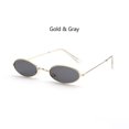 thumbnail image 1 of Gafas de sol ovaladas pequeñas Retro para hombres y mujeres, anteojos de sol Vintage, estilo callejero de los 90, 2023 Fivean unisex, 1 of 2
