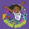 thumbnail image 2 of Junior's Encanto Mirabel Little Sister Jump  Graphic Tee Purple X Large, 2 of 3
