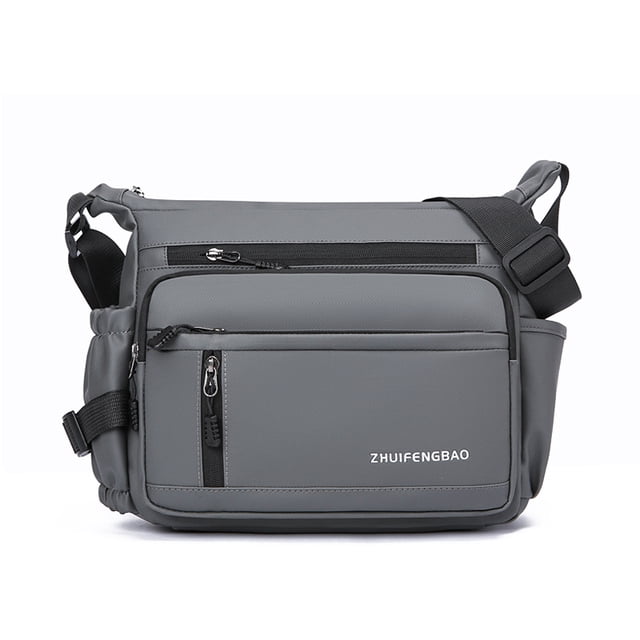 Bandolera de tela Oxford para hombre de gran capacidad