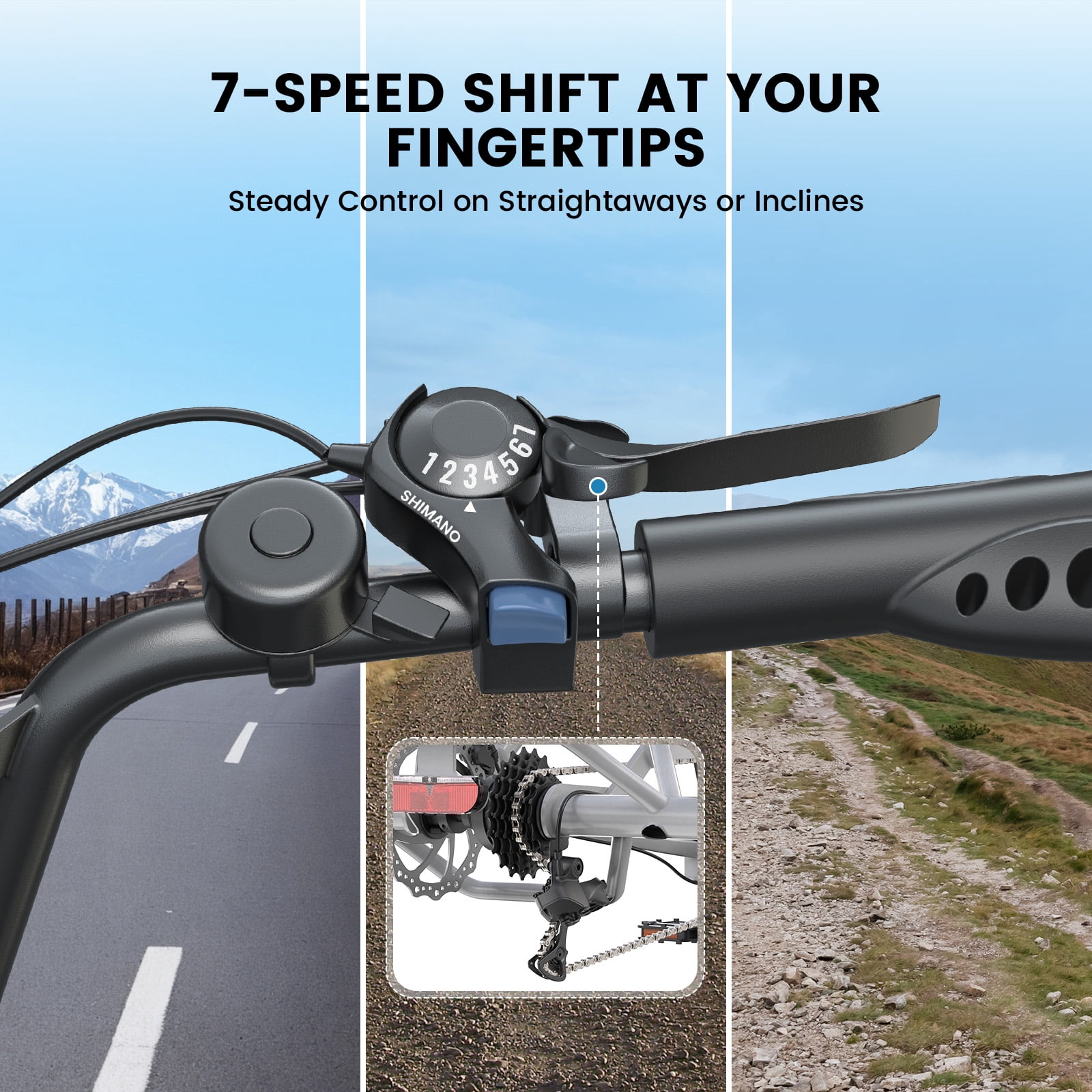 ANCHEER Electric Tricycle for Adults,24" Folding Electric Trike,3 Wheels Electric Bicycle Bikes,350W Step-Thru Etrike with 48V/499Wh Removable Battery,15.5MPH & 55Miles Electric Bike UL2849