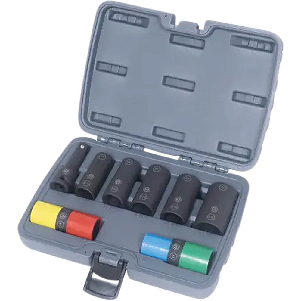 Lisle Flip Socket Set, 8 pc.