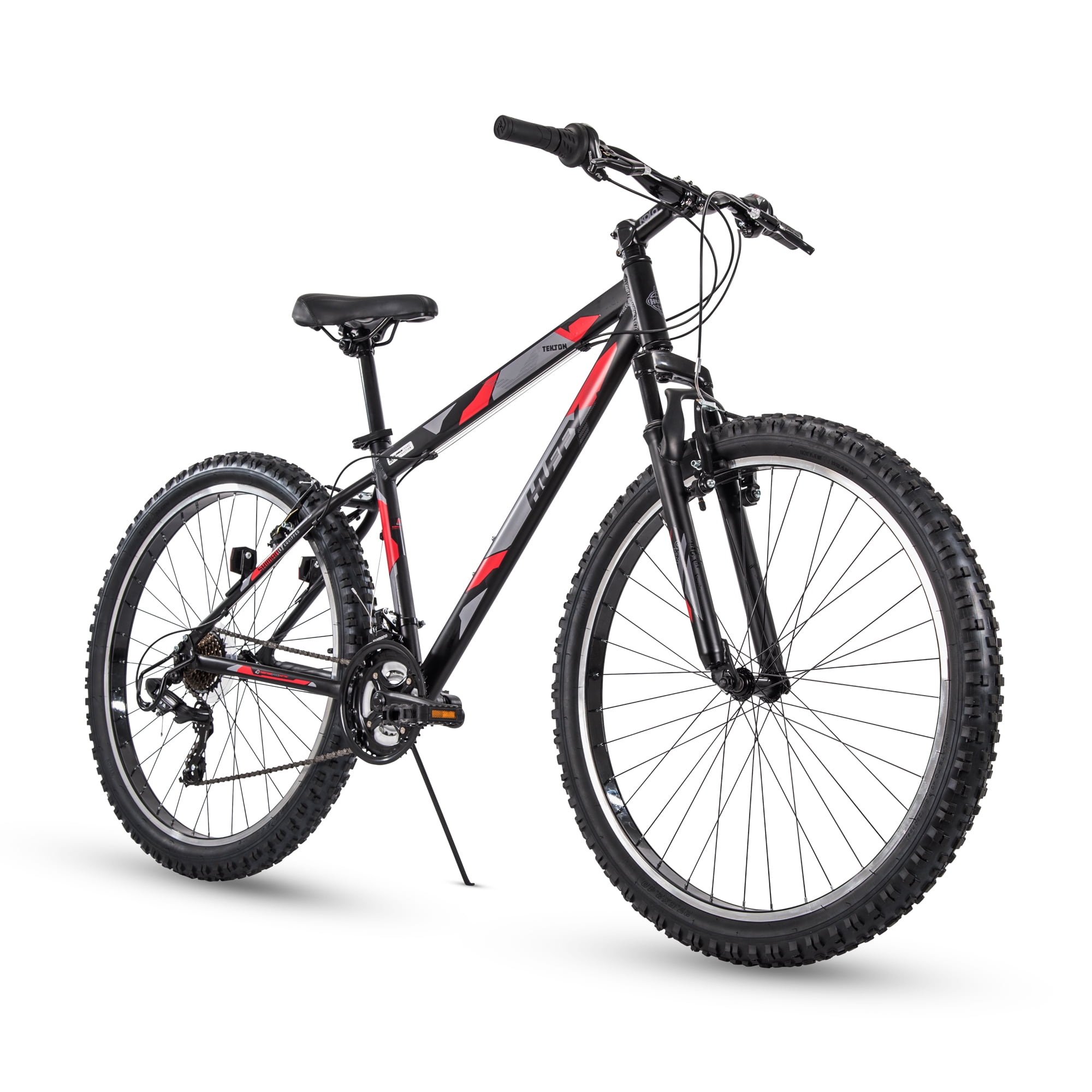 Huffy 27.5" Tekton Mountain Bike, Fits Riders 60"+, Gray, Adult, Men's