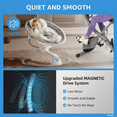 thumbnail image 5 of USLIM 5-in-1 Foldable Exercise Bike with Mesh Backrest, Quiet Magnetic Resistance, 300 lb Capacity, 5 of 7