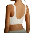 thumbnail image 5 of Bixock Wireless Sports Bras for Women Solid Color Side Coverage Support Underarm Containment for Fitness Activity Wear Bra, 5 of 5